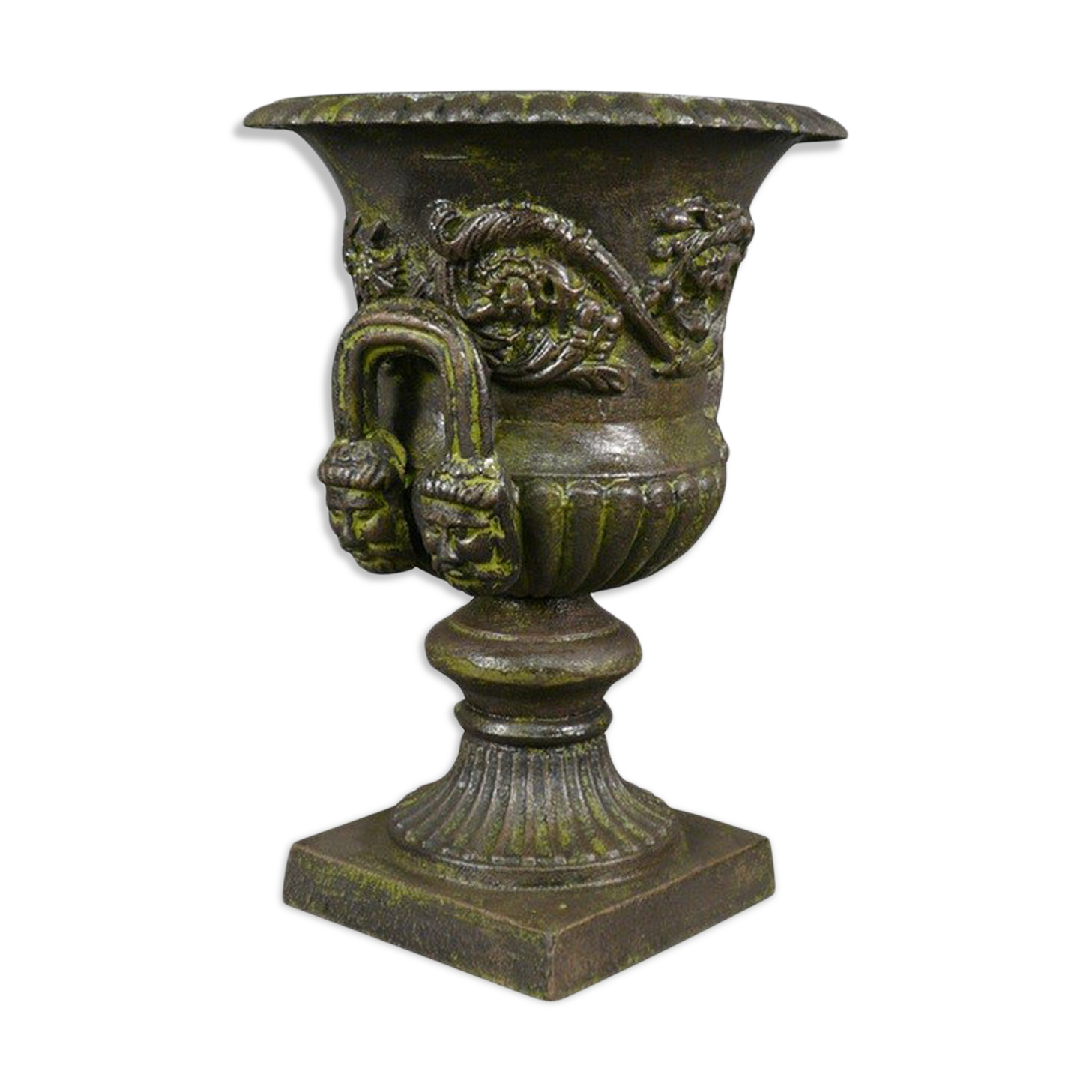 Medici vase in cast iron with handles