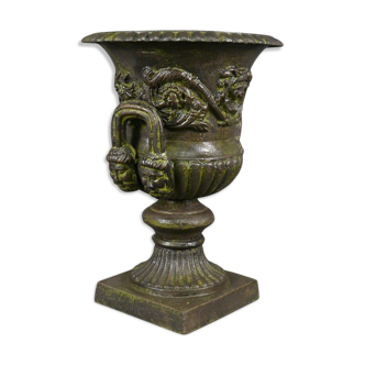 Medici vase in cast iron with handles