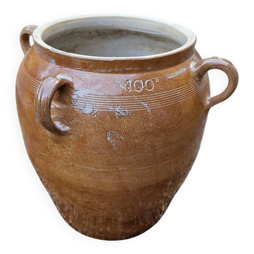 Stoneware jar - cellar - 100 litres -