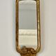 Miroir bois doré 18ème siècle 20x51cm