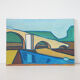 Oil painting painting "Pont roman de mane"