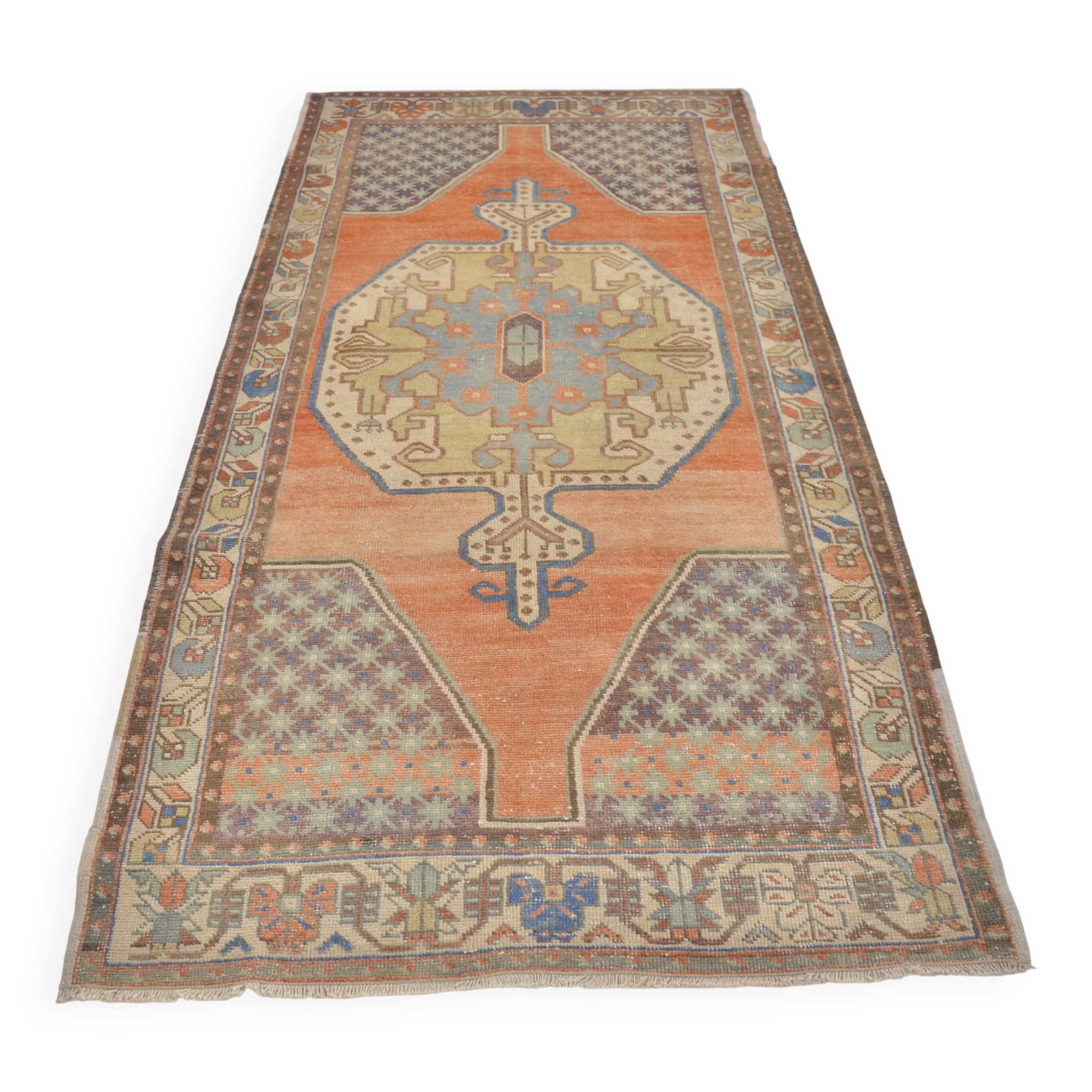 Oushak Anatolian Floral Rug sku 2413
