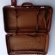 Valise vintage marron
