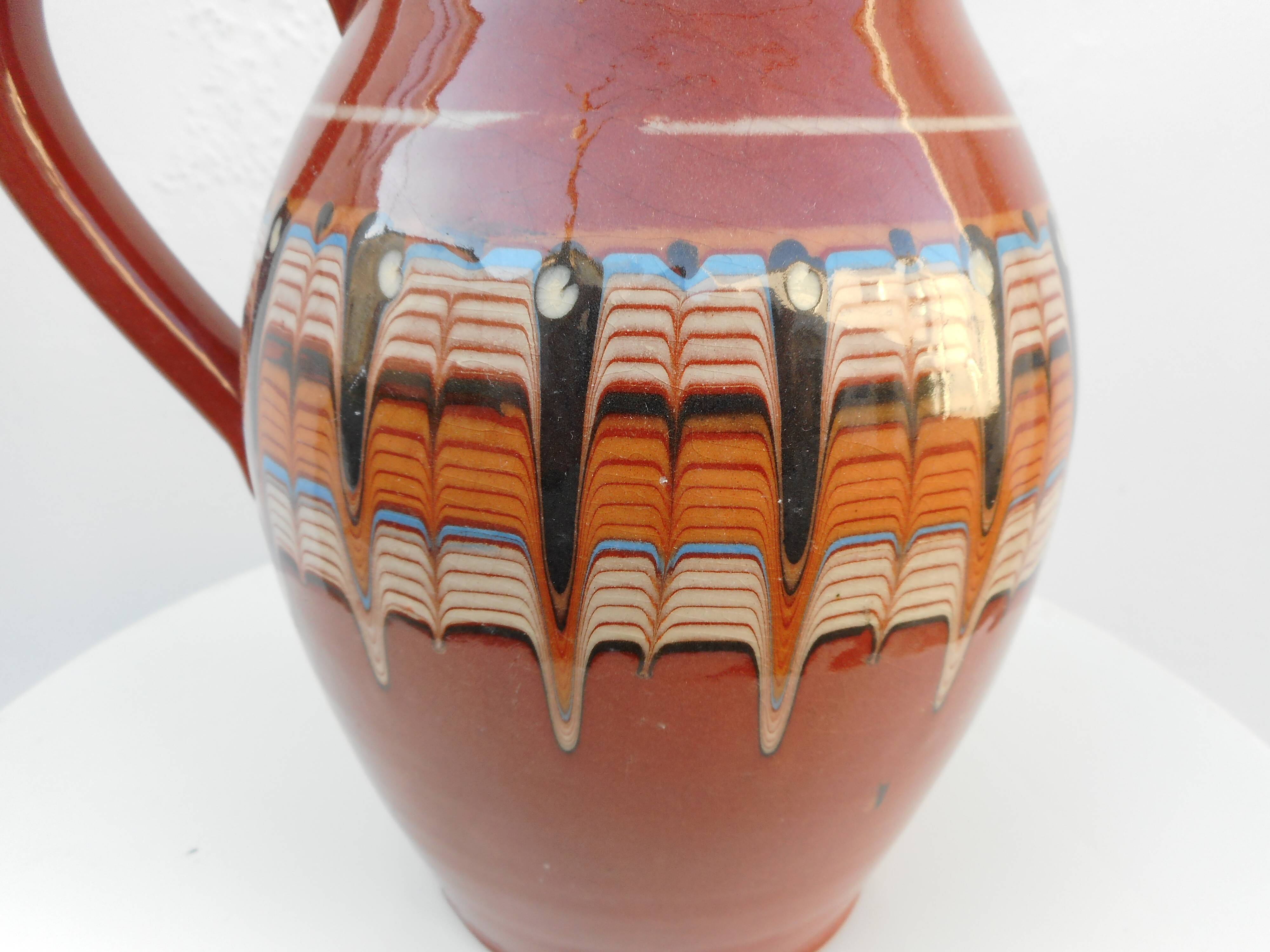Ceramic pitcher