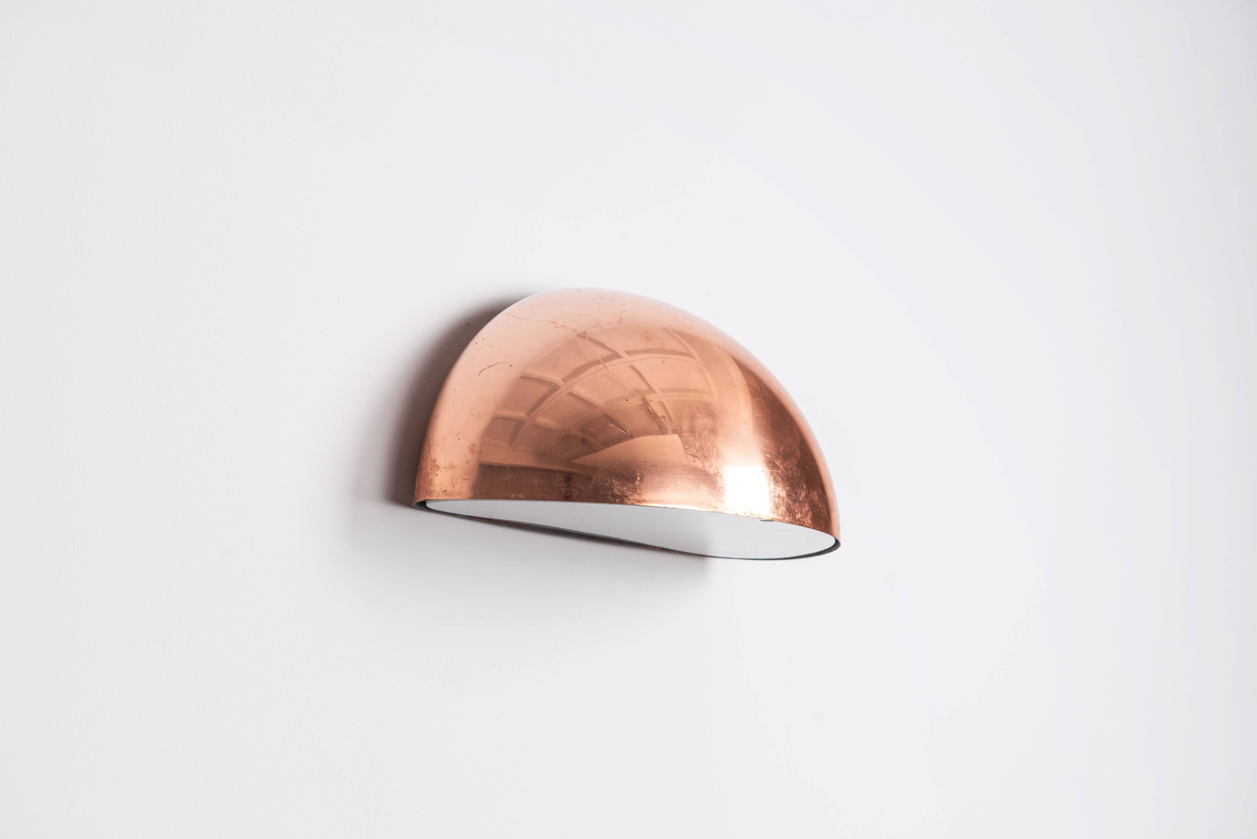 Horn Belysning Type 6650 wall lamp in copper