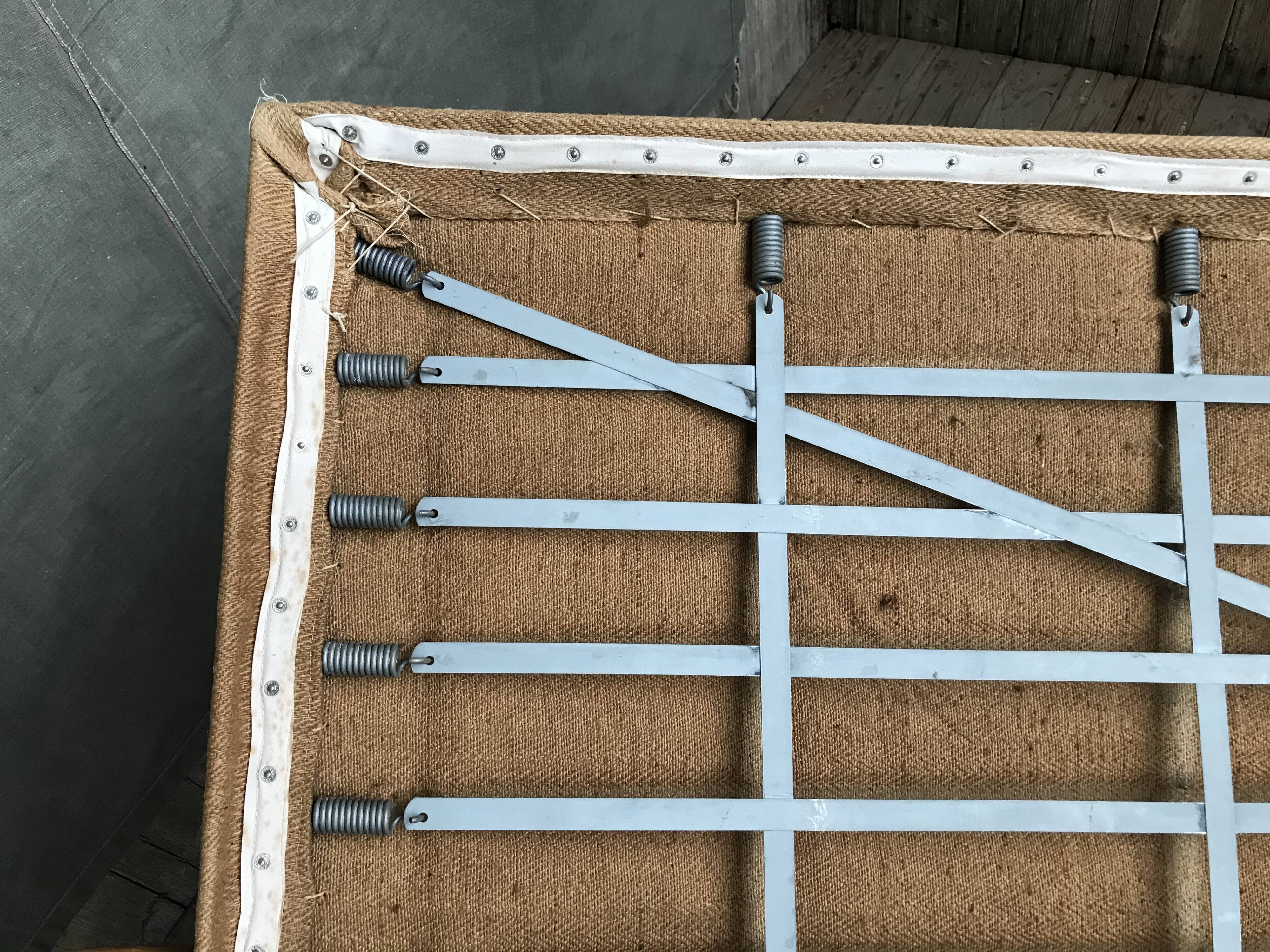 Bed folding a person