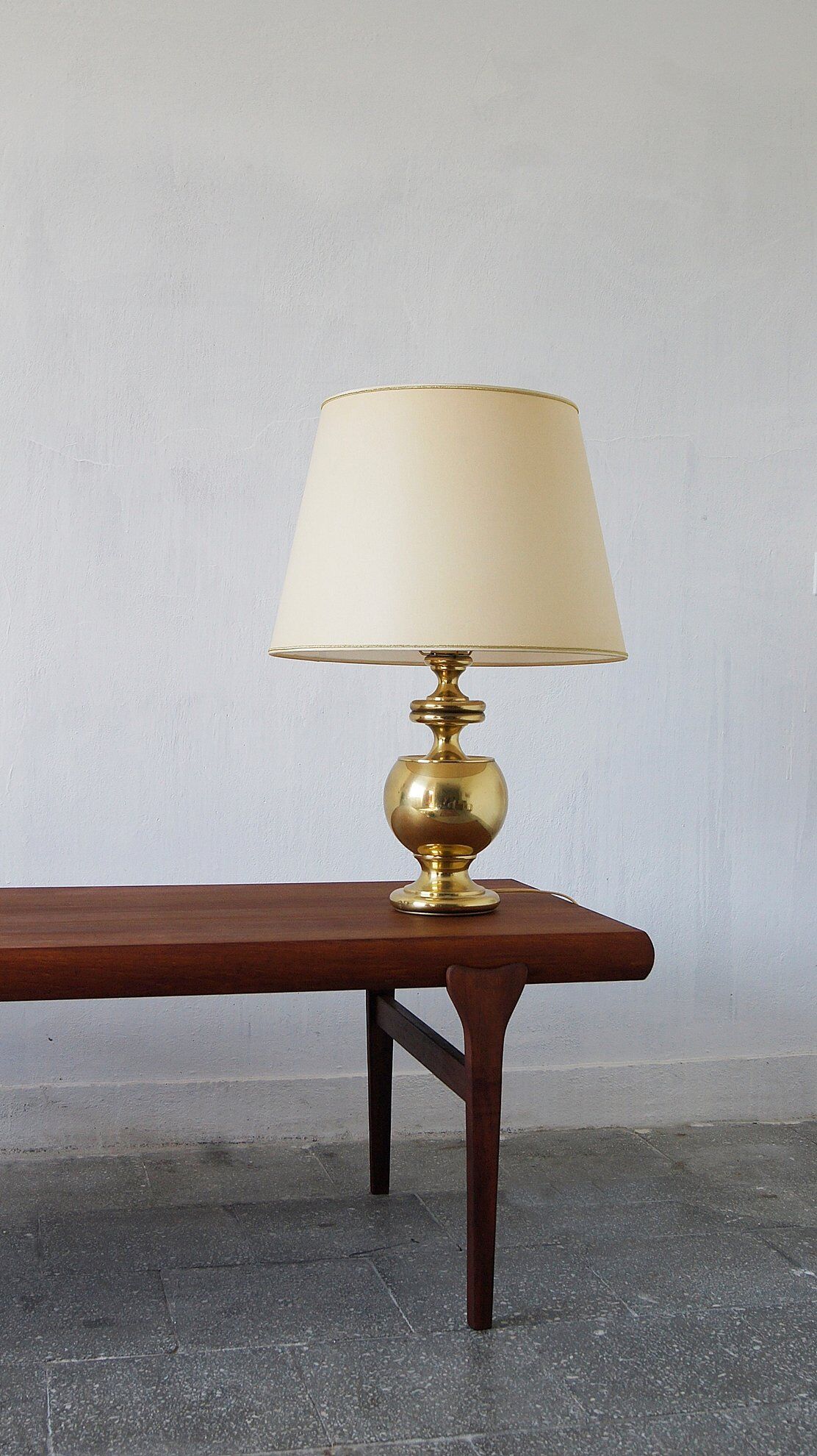 Vintage Brass Table Lamp
