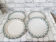 Flat earthenware plates from Gien , Montigny
