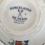 Mug porcelain tea from Paris