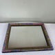 Vintage floral mirror