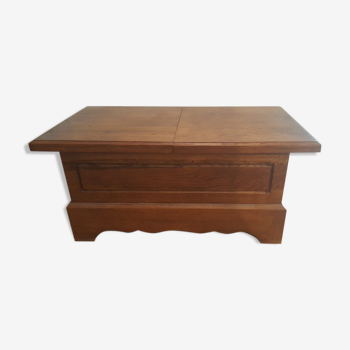 coffee table solid oak chest