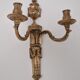 Napoleon III era bronze wall lamp