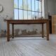 Table de ferme chêne doré 160cm