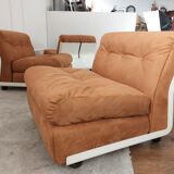 3 Amanta armchairs by Mario Bellini for C&B Italia (reupholstered)