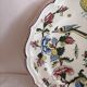 Old earthenware plate of Gien, cornucopia décor