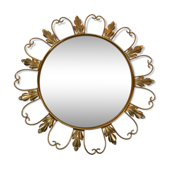 Mirror Sun " Witch's Eye " 50s. Deknudt * Hollywood Regency * Vintage