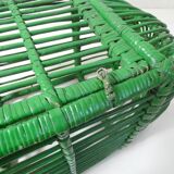 Vintage rattan cage