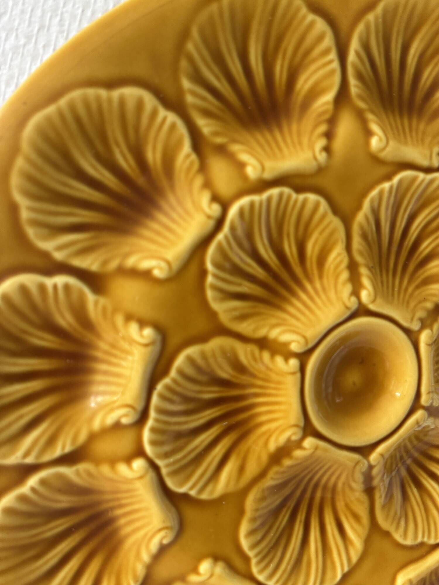 Large shell dish from the 1950s
