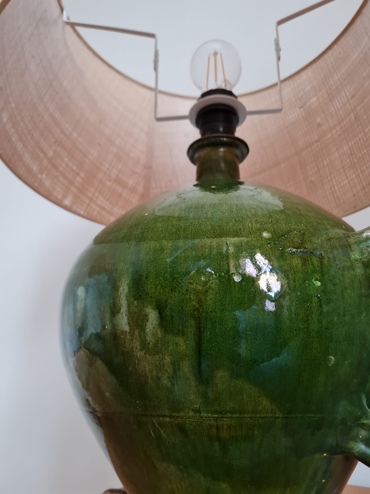 Circa circa sandstone lamp 50s