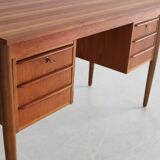 Danish teak desk, seventies