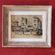 Aquarelle française vintage du Moulin Rouge, à Paris, signée Ch. Vogel, de 1948