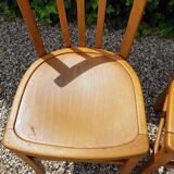 Old bistro chairs