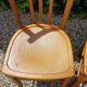 Old bistro chairs