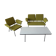 Living room set by Rudolf Wolf for Elsrijk, 1950's