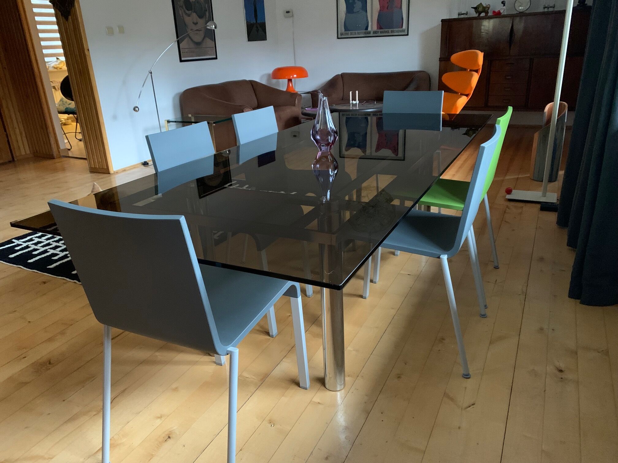 Set of six .03 chairs by Maarten Van Severen, Vitra, 1990s