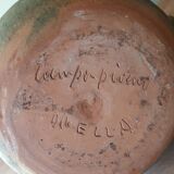 Ceramic pitcher signed Campo Piano d'Orezza