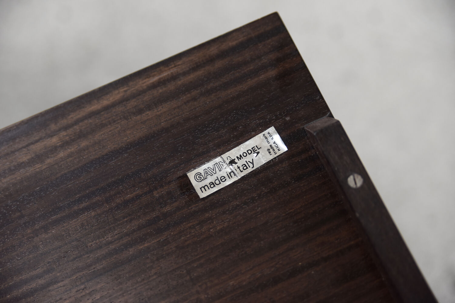 Modern teak coffee table bastiano by tobia & afra scarpa for gavina, 1960s