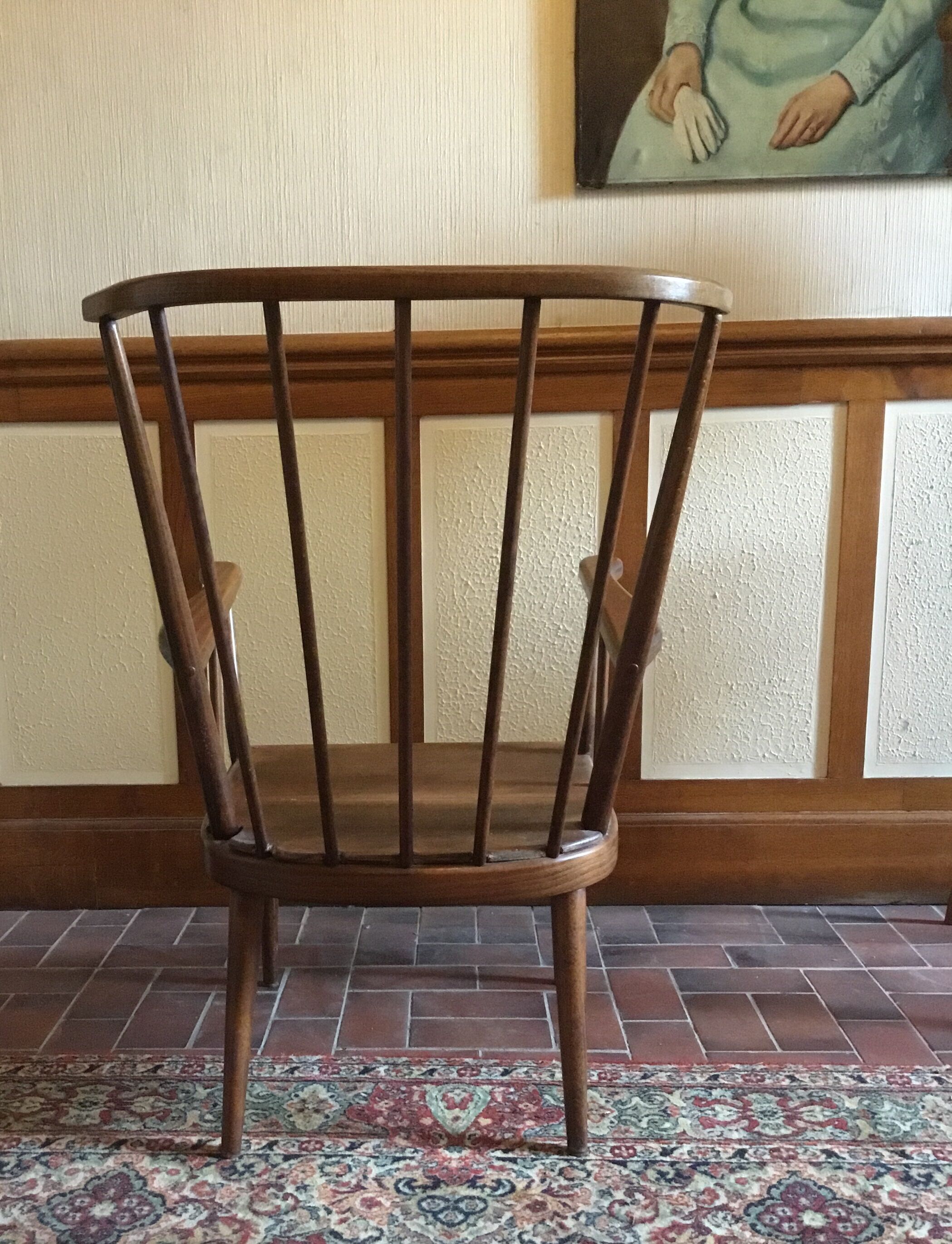 Baumaan fan armchair