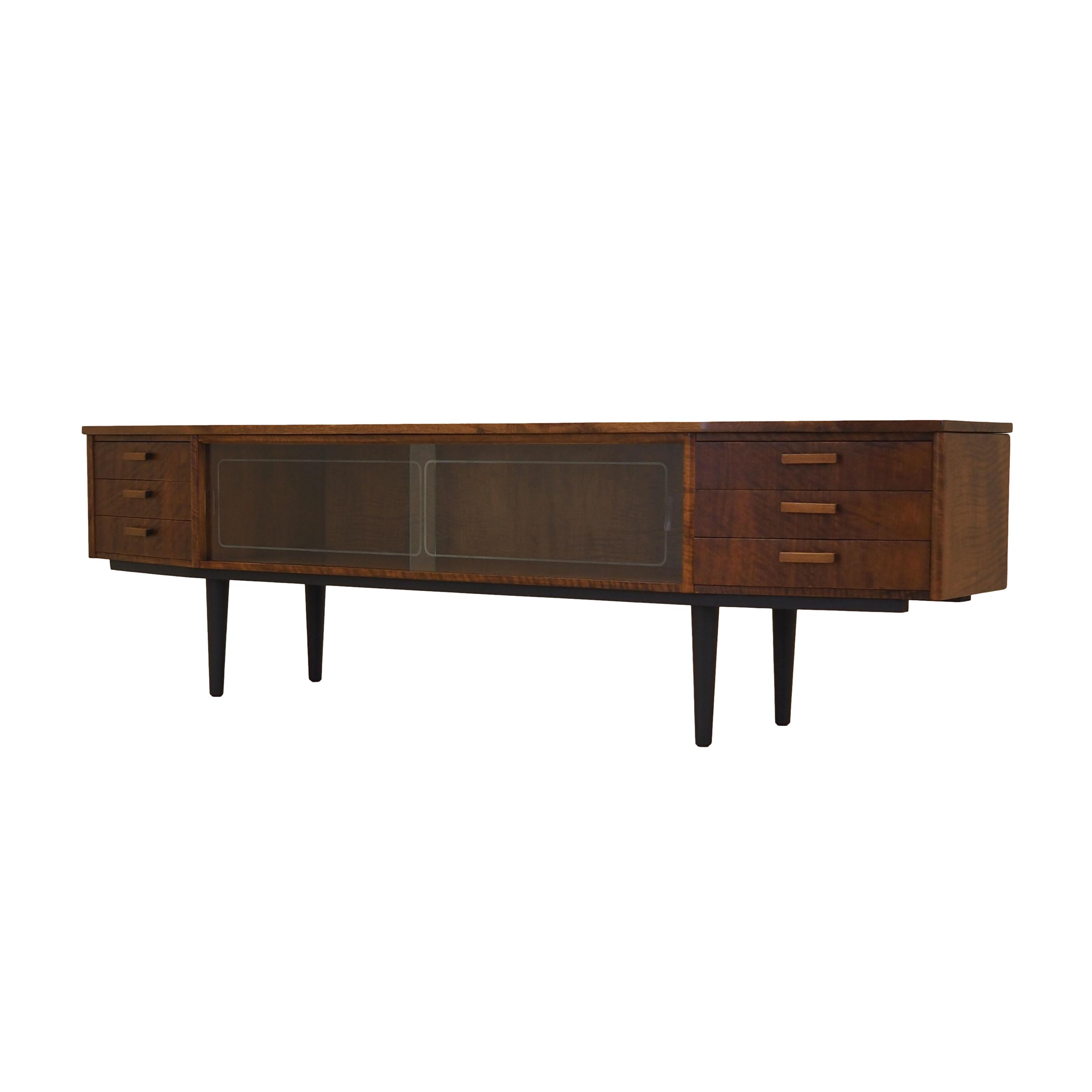 Walnut sideboard, Danish design, 1960s, production: Denmark
