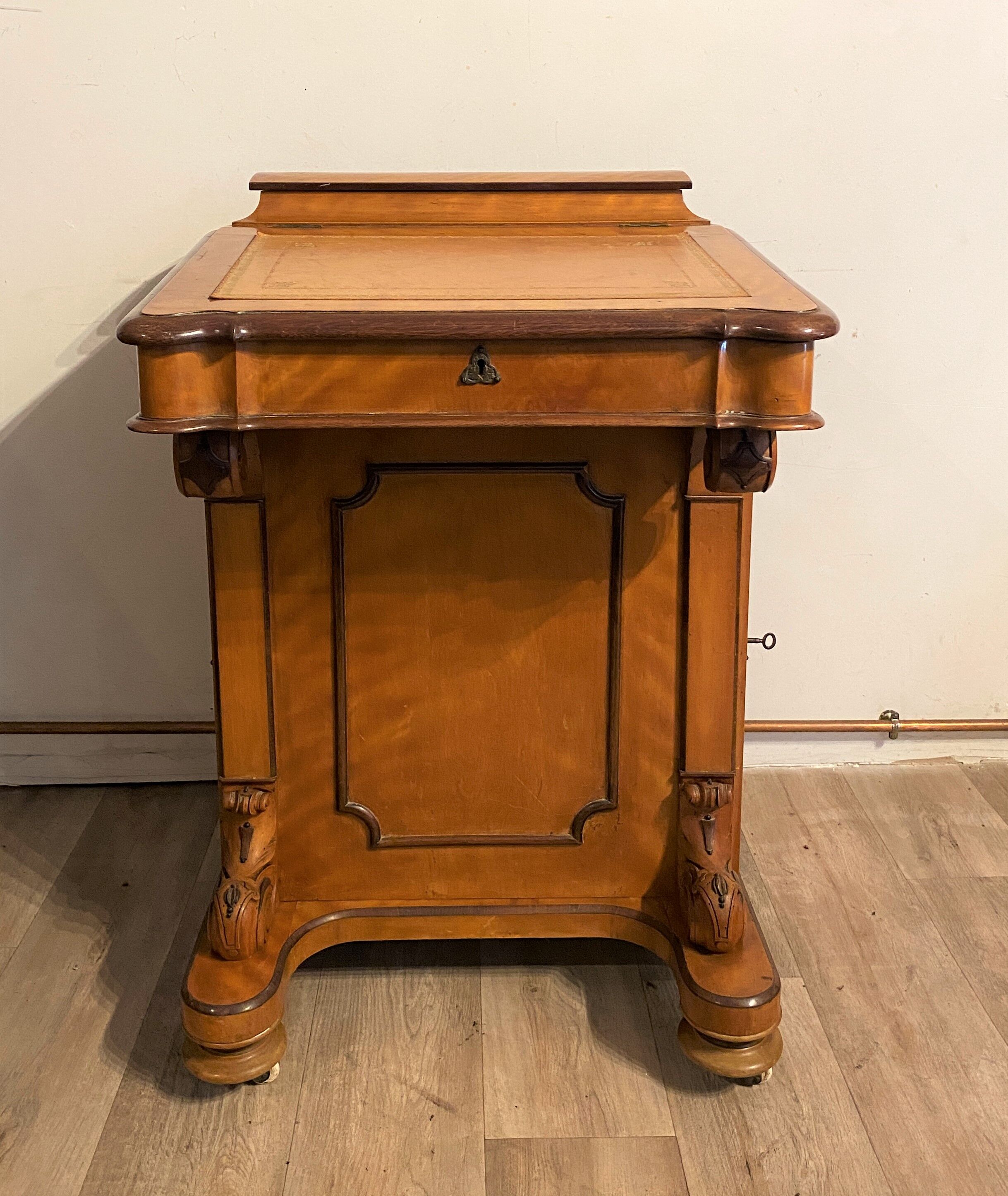 Bureau Davenport Anglais XIXème siècle