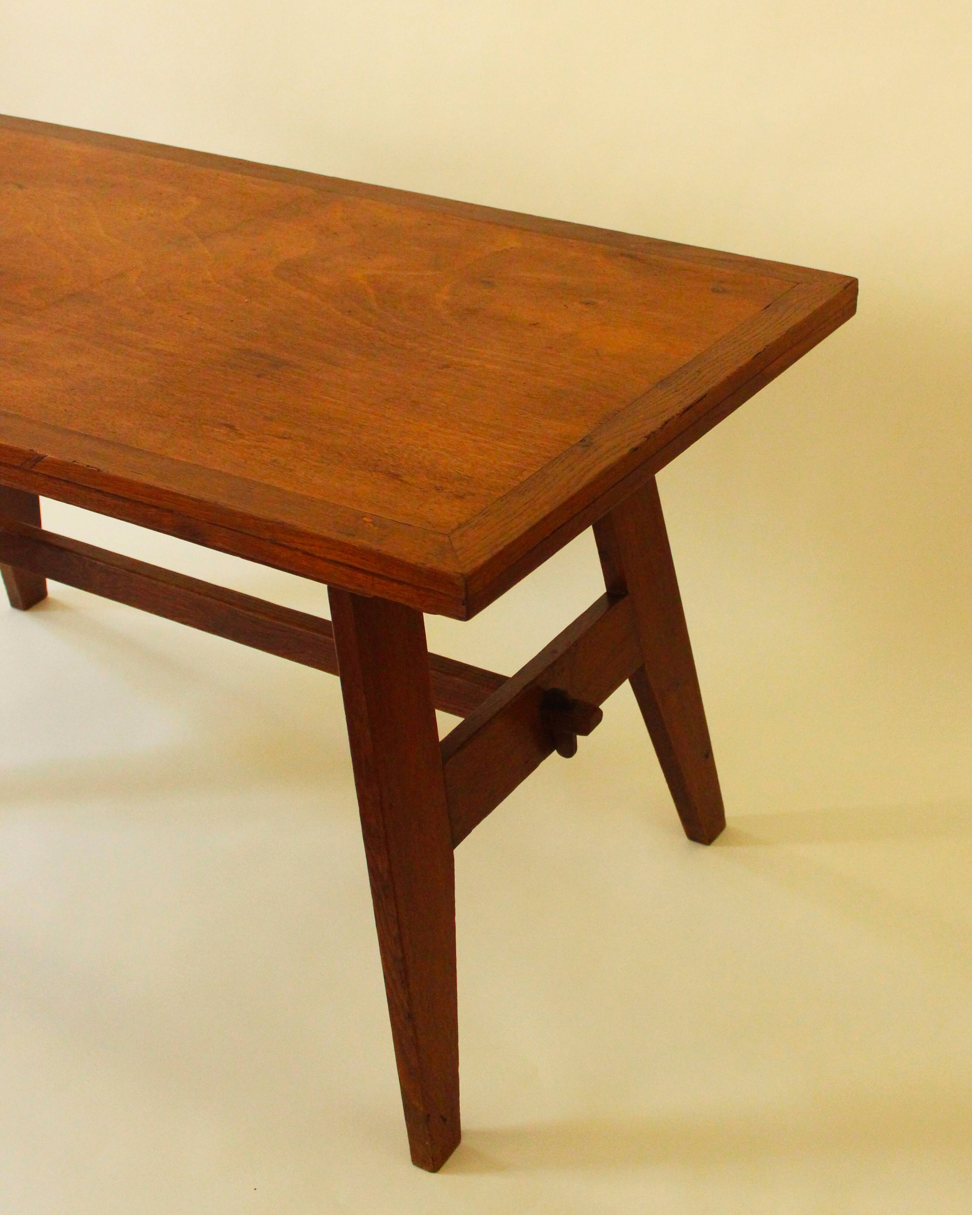 Table by René Gabriel, Reconstruction period