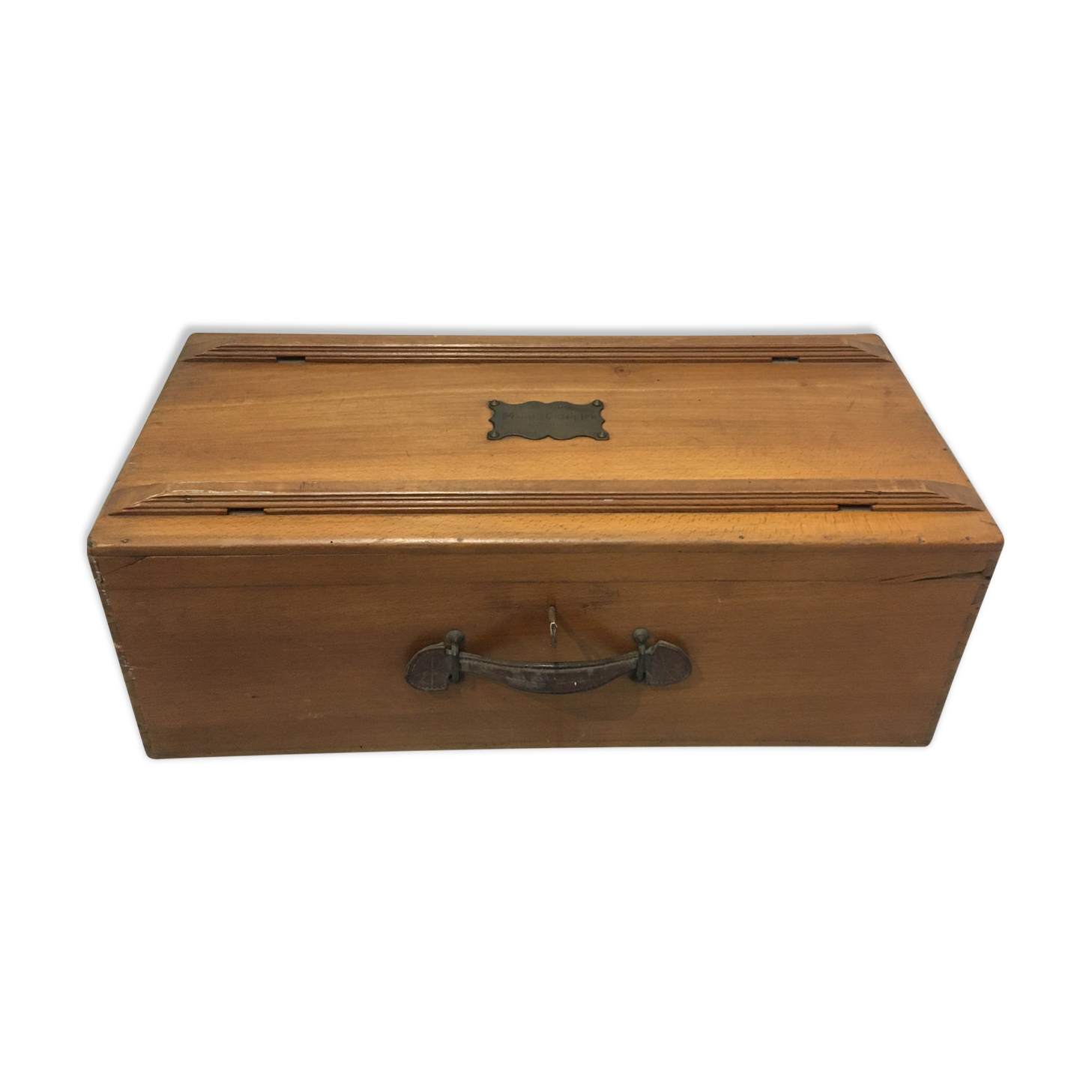 Old military travel box