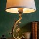 Naturalist Art Nouveau lamp from the early 20th century.