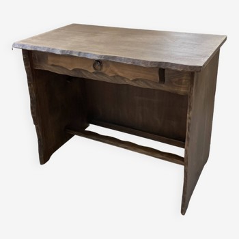 Aranjou elm brutalist desk