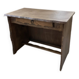 Aranjou elm brutalist desk