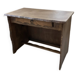 Aranjou elm brutalist desk