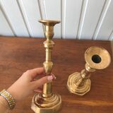 Pair of candle holders
