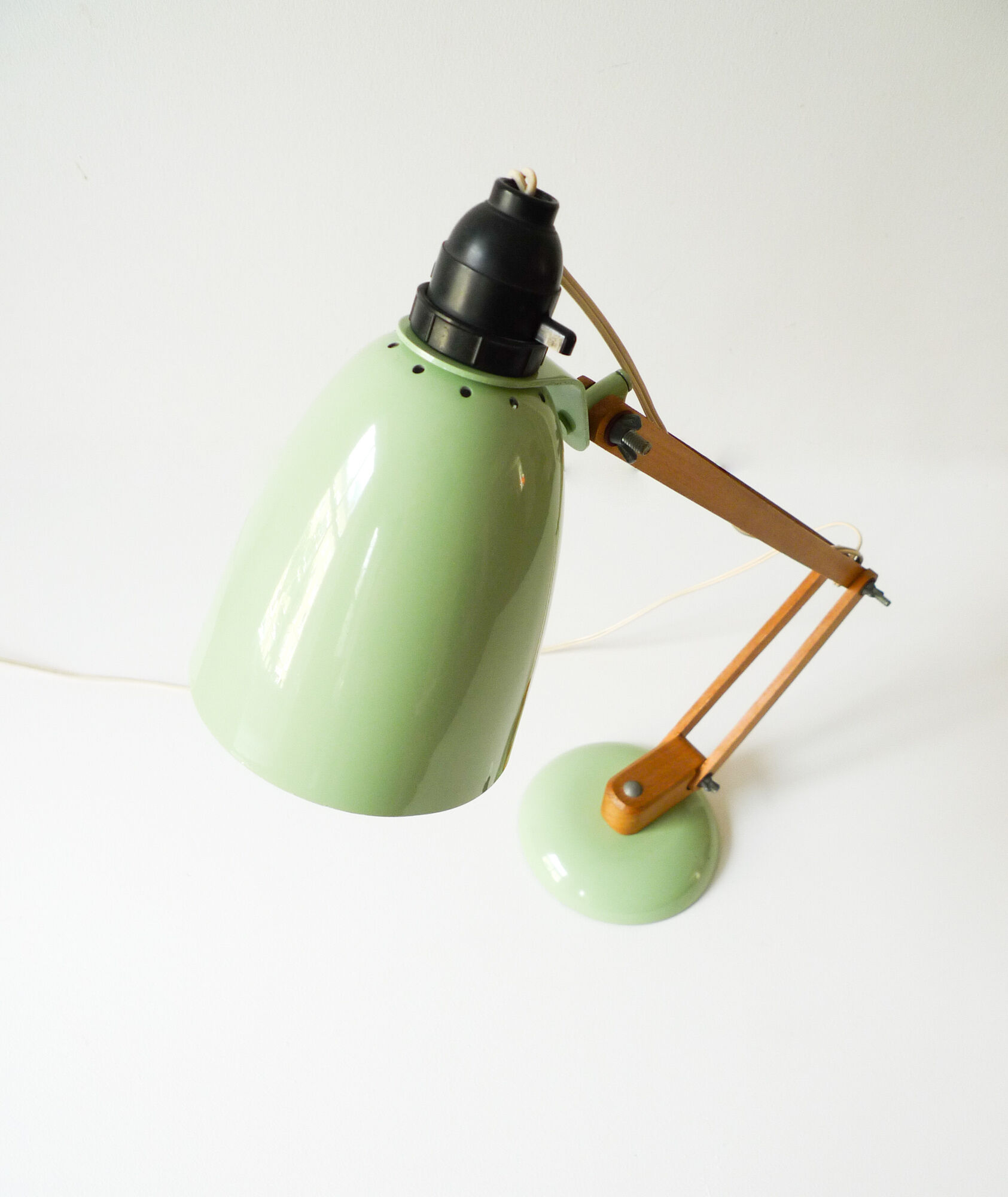 Mid-Century Green Terence Conran "Maclamp" Desk Lamp for Habitat, 1960s