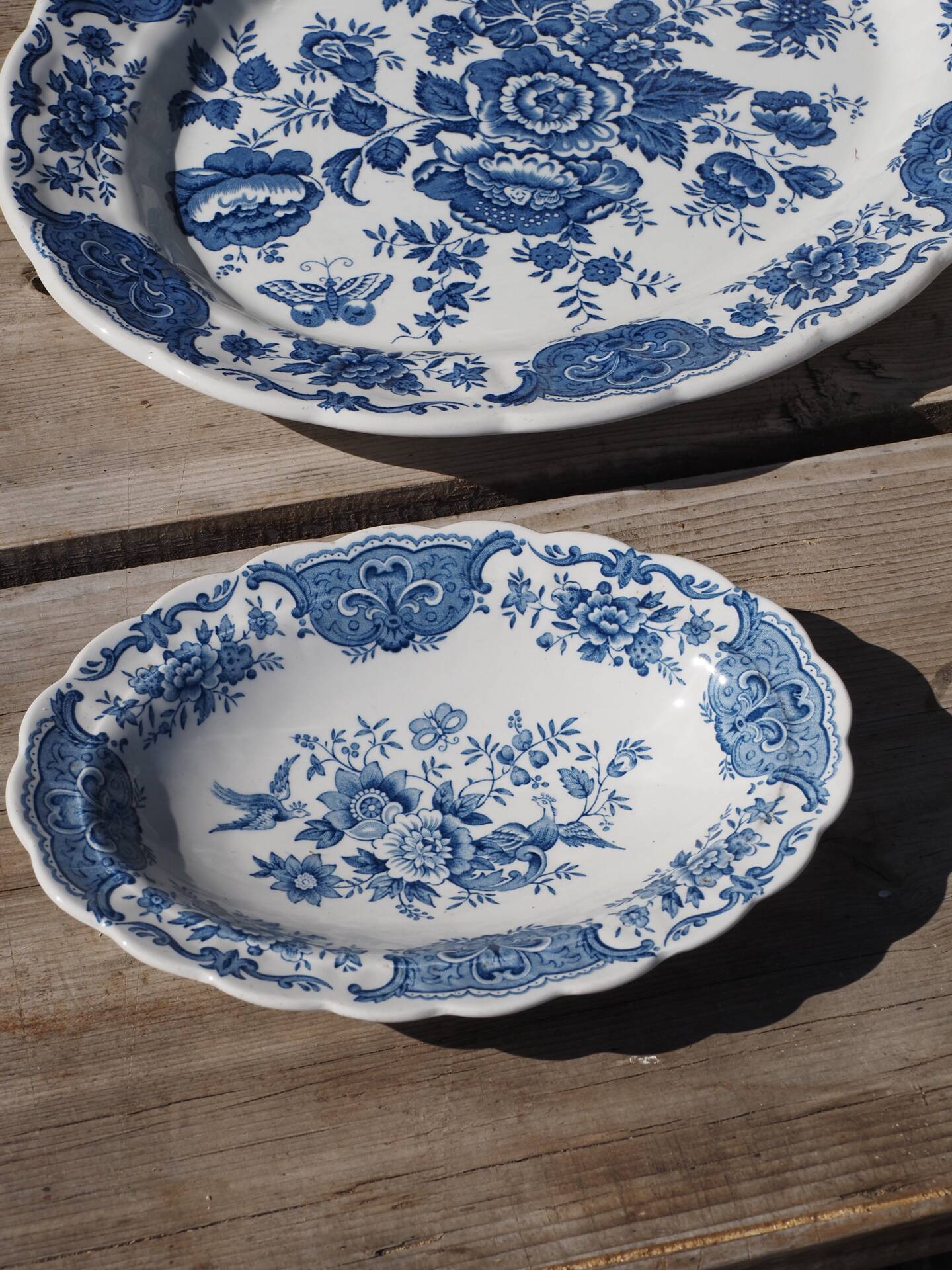 English porcelain service Ridway Staffordshire, 1980s