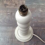 Wooden lamp foot