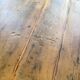 Table de ferme chêne 1950 pieds fuseaux
