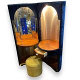 Coiffeuse Cylindrique moumoutte Roche Bobois 1970