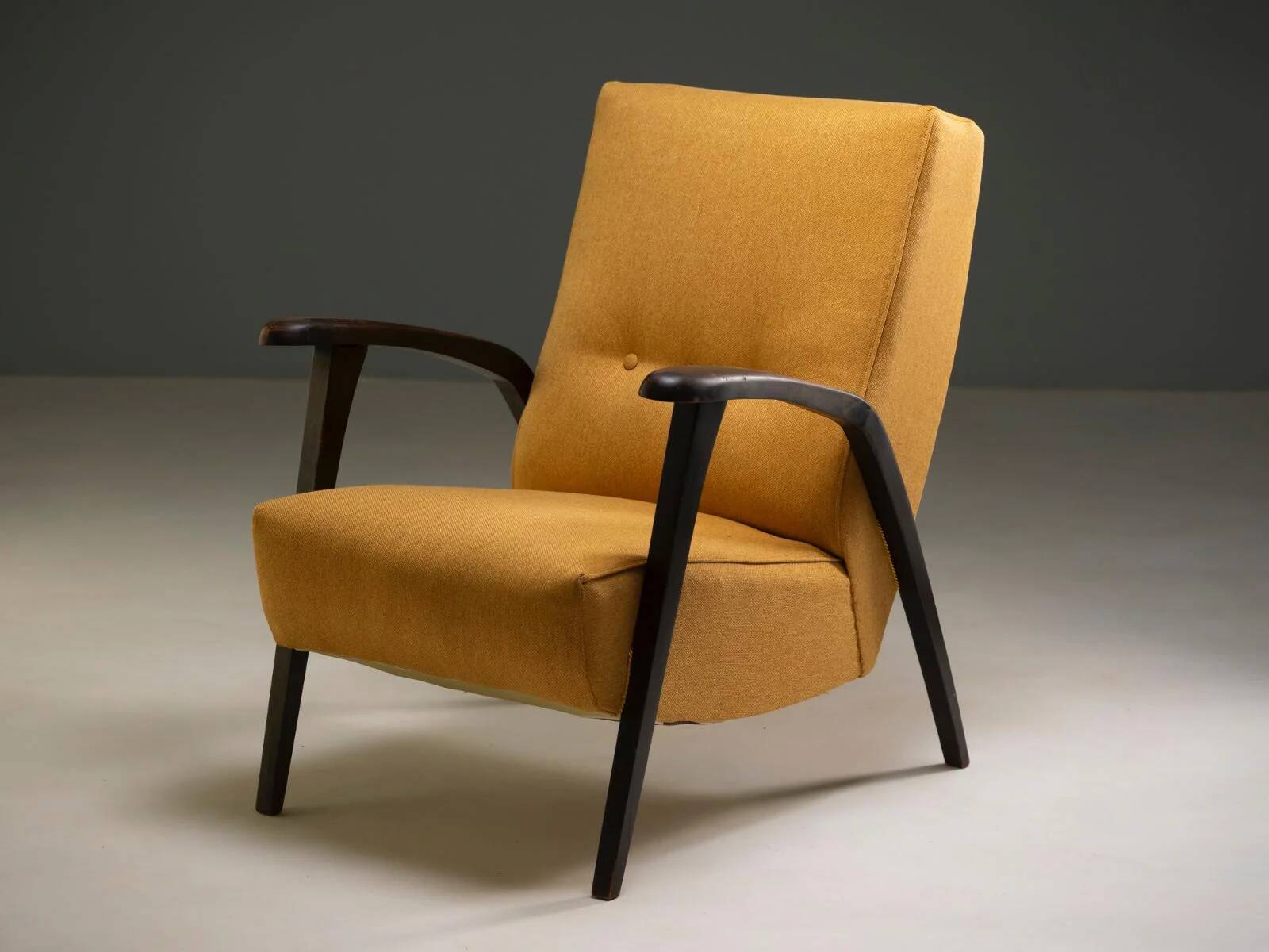 Armchair, attributed to Krásná jizba / ÚLUV, 1950s–1960s, Czechoslovakia