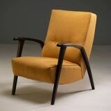 Armchair, attributed to Krásná jizba / ÚLUV, 1950s–1960s, Czechoslovakia