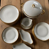 Limoges porcelain table service