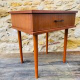 Vintage Scandinavian style bedside table, circa 1960's